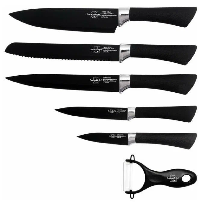 Набор кухонных ножей 6 предметов SG9252