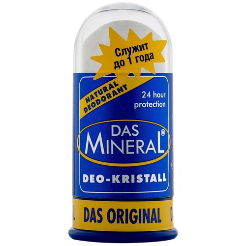 Das Mineral Дезодорант кристалл мужской без запаха Das Mineral, 100 г