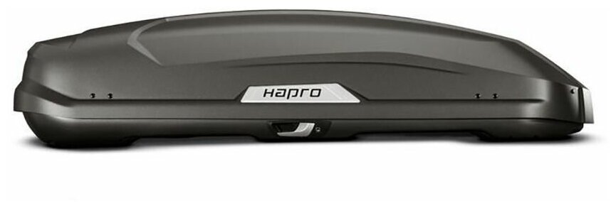 Бокс на крышу Hapro Trivor 440, черный матовый, 192х82х45, арт:HP35370