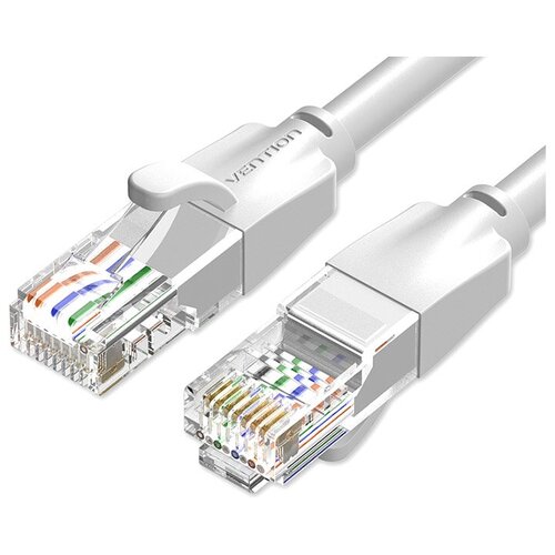 Vention Патч-корд прямой Ethernet UTP cat.6, RJ45 сетевой кабель для ноутбука, роутера, кабель локальной сети, длина 3 м, цвет серый vention патч корд прямой ethernet utp cat 6 rj45 сетевой кабель для ноутбука роутера кабель локальной сети длина 3 м цвет серый