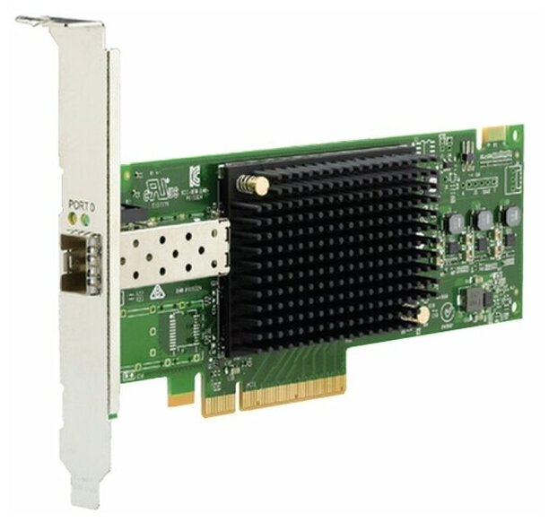 Emulex LPe32000-M2 Gen 6 (32GFC), 1-port, 32Gb/s, PCIe Gen3 x8, LC MMF 100m, трансивер установлен (011320)