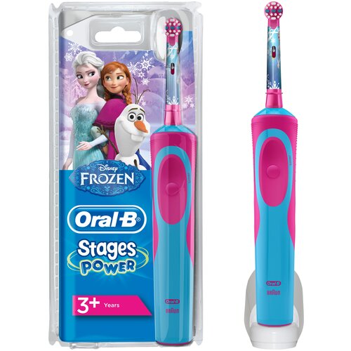 Oral-B Зубная щетка 3 электрическая детская Stages Power Frozen 1шт 568800₽