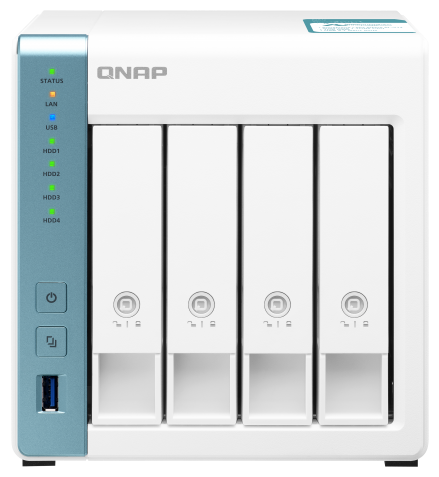 Сетевое хранилище (NAS) QNAP D4 rev B