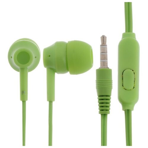 Наушники Blast BAH-217 Mobile вакуумные микрофон 35 мм 12 м зеленые 25700₽