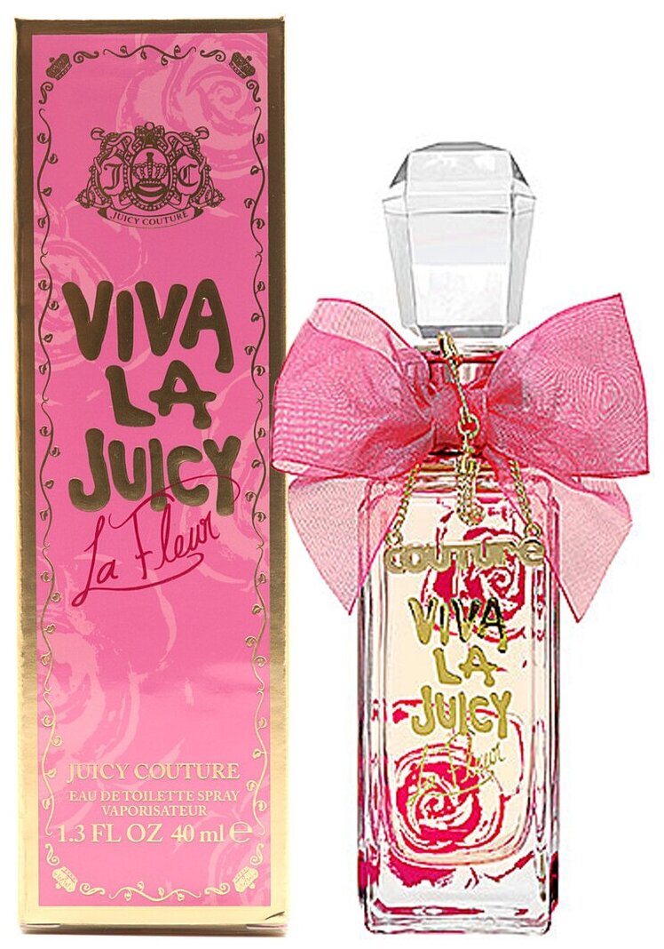 Juicy Couture, Viva La Juicy La Fleur, 40 мл, туалетная вода женская