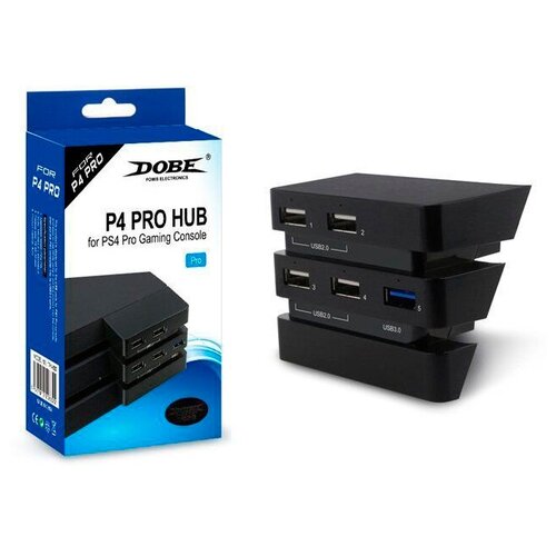 Разветвитель USB (Hub) PS4 Pro TP4-832 DOBE аккумулятор отвертка для ps move sony playstation 3 4 1380mah zcm1e zcm2e