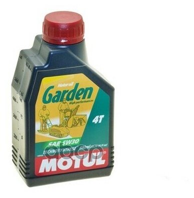 Масло моторное Motul Garden 4T SAE 5W30 0,6л - фотография № 3