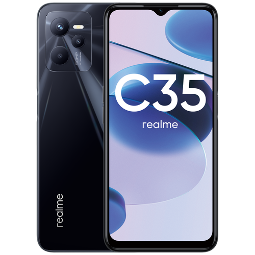 Смартфон Realme C35 4 64Gb Glowing Black