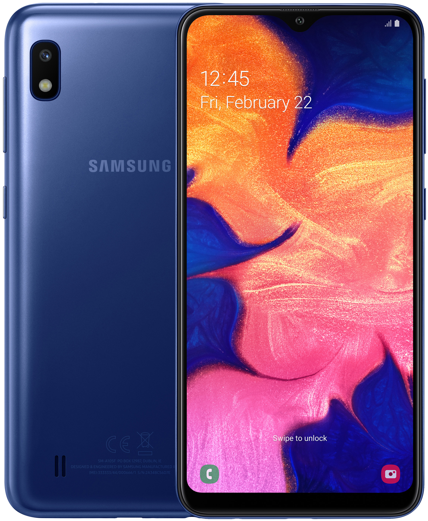 Смартфон Samsung Galaxy A10