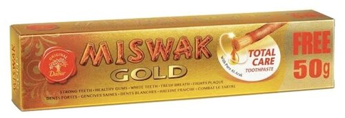 Зубная паста Мисвак Голд марки Дабур (Miswak Gold Dabur), 150 грамм