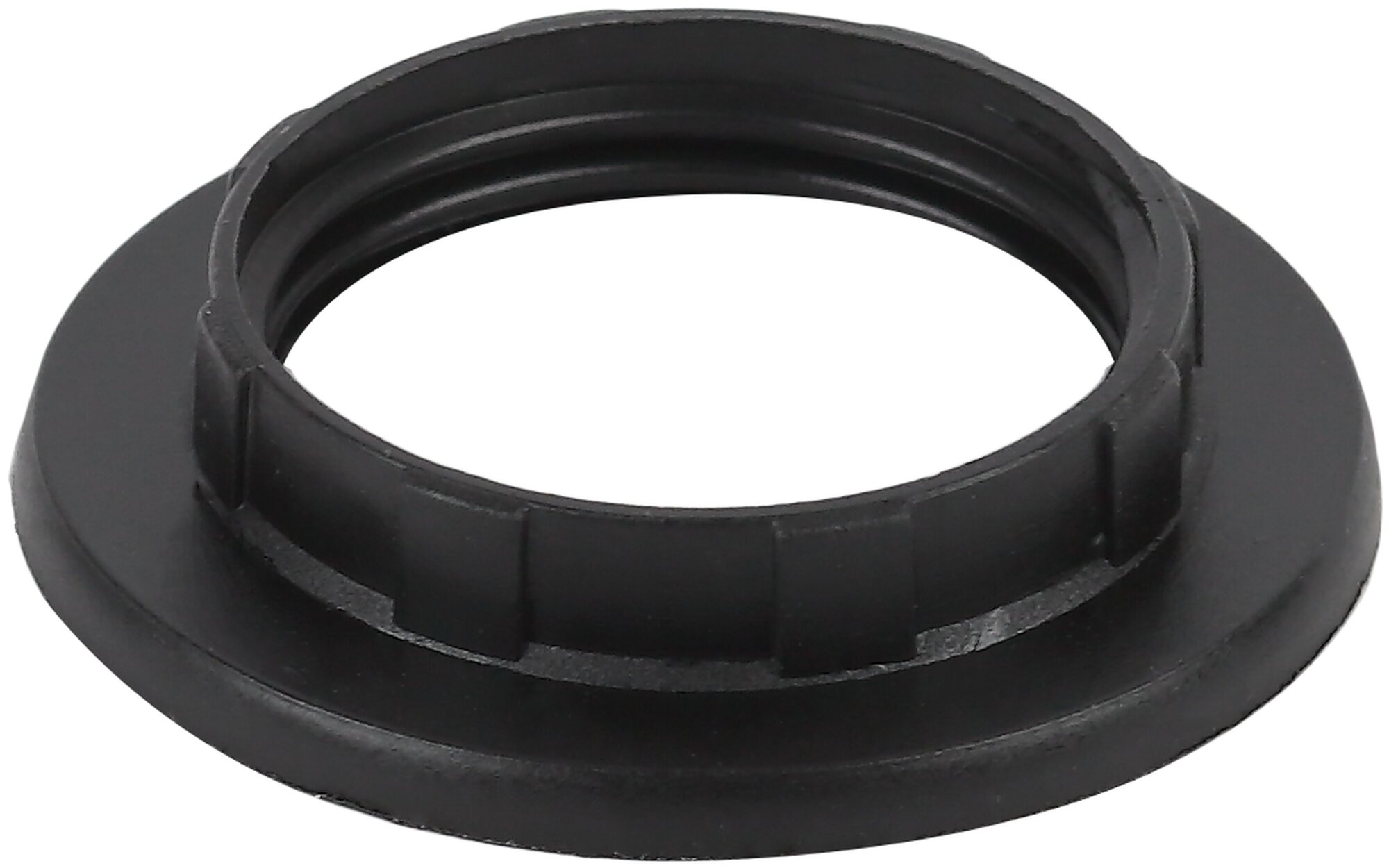 Кольцо для патрона ЭРА E14, пластик, черное арт. Б0043678 (1 шт.)