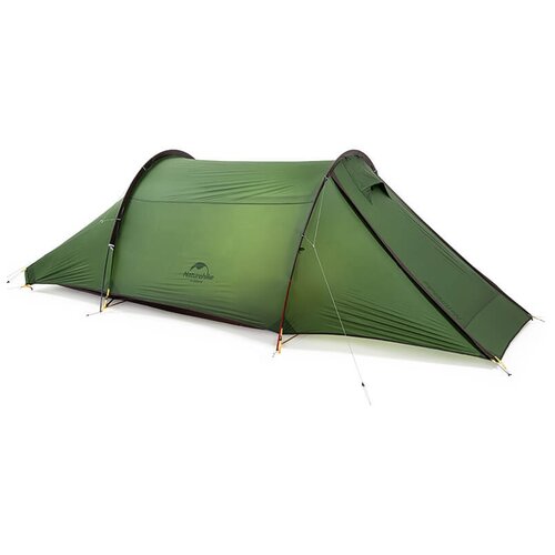 палатка трекинговая двухместная naturehike opalus 2 210t orange Палатка трекинговая двухместная Naturehike Cloud Tunnel 2, Forest Green