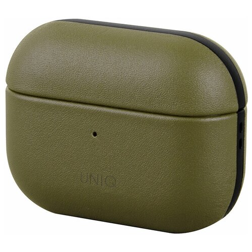 Чехол Uniq для Airpods Pro Terra Genuine Leather Olive genuine leather card