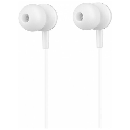 Наушники с микрофоном Hoco M07 белые 42300₽