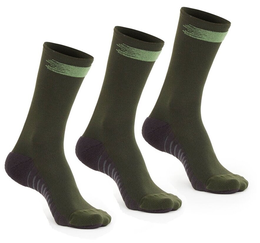 Комплект треккинговых носков для похода треккинговые термоноски для туризма демисезонные Katran Т-107 (3 пары)