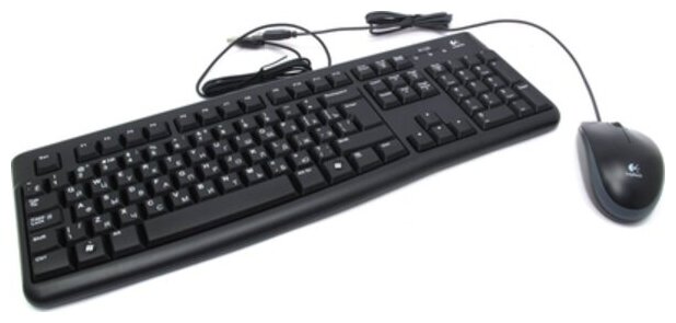 Комплект клавиатура и мышь Logitech Desktop MK120