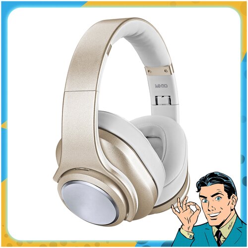 Наушники беспроводные Bluetooth накладные с режимом портативной колонки SODO MH10 складные игровые наушники для компьютера и для iphone и android 379900₽