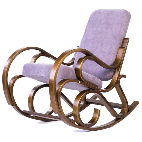 Кресло -качалка Луиза арт.GT3571 вишня лиловый,