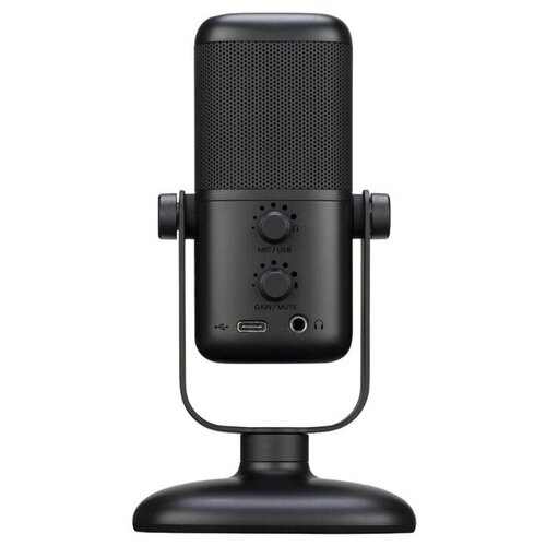 Микрофон Saramonic SmartMic SR-MV2000W, настольный, конденсаторный, проводной и беспроводной, USB микрофон проводной saramonic smartmic разъем lightning черный