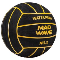 Мяч для водного поло Mad Wave WP Official #3 - Черный