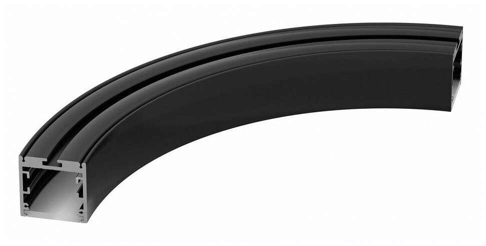 Профиль Arlight SL-ARC-3535-D320-A90 Black / - фото №5