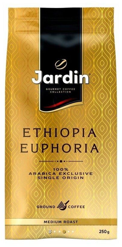 Jardin кофе молотый Ethiopia Euphoria 250г. - фотография № 5