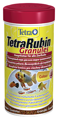 TetraRubin Granules корм в гранулах для улучшения окраса всех видов рыб 250 мл - фотография № 9