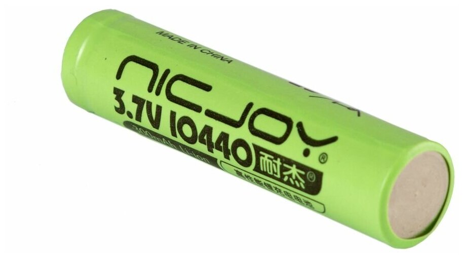 Аккумулятор NicJoy 10440 300mAh 3.7V li-ion