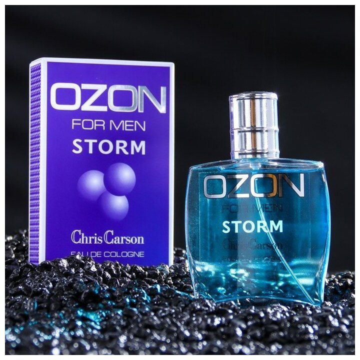 Chris Carson одеколон Ozon for men Storm, 60 мл - фотография № 3