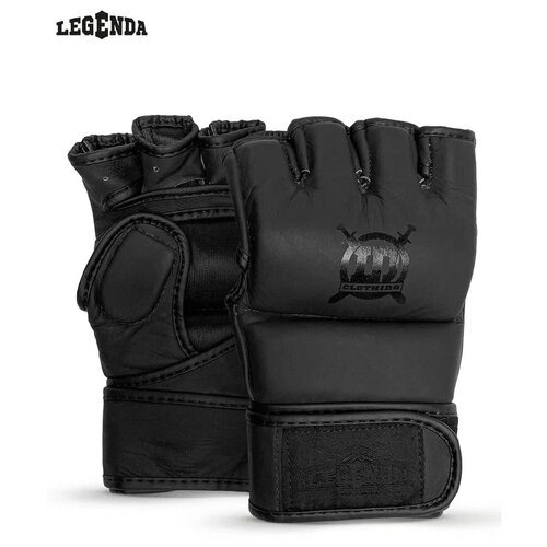 фото Перчатки mma legenda new черные l