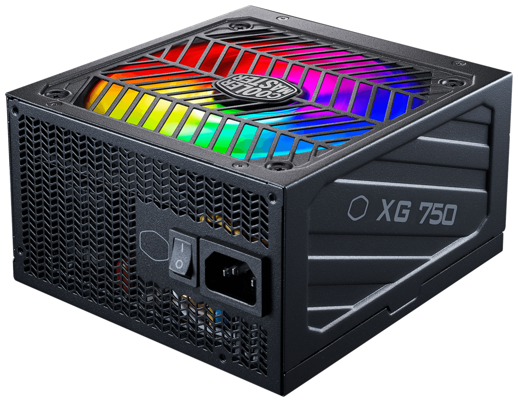 Блок питания Cooler Master XG750 Plus Platinum/ 750W/ ATX/ 135mm/ 24pin/ 12xSATA/ 4xPCI-E(6+2)/ APFC/ RGB/ 80+ Full Modular