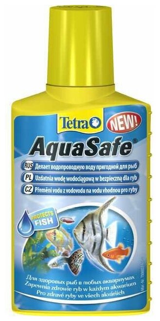 Tetra (Тетра) AquaSafe - Средство для приготовления воды 50 мл на 100 л