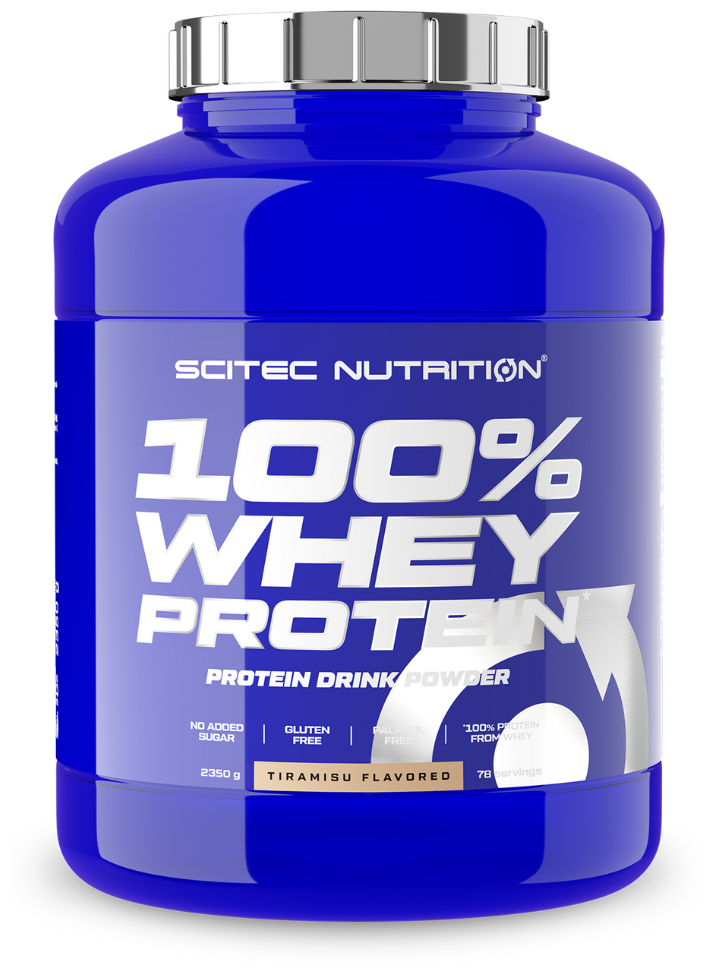 Scitec Nutrition 100% Whey Protein 2350 гр., тирамису