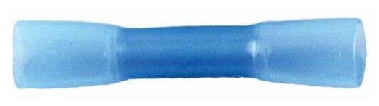 Гильза соединительная изолированная термоусаживаемая STEKKER 1,5-2,5мм2,27A,голубой (10шт в упак) - фотография № 2