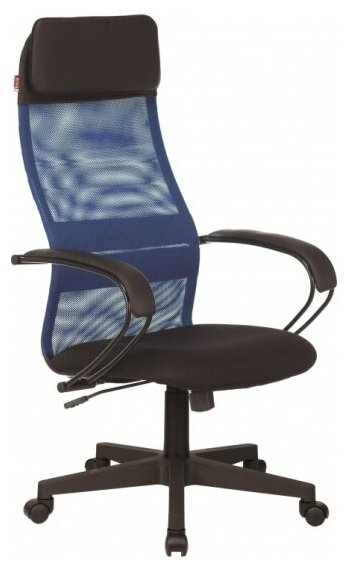 Кресло руководителя Easy Chair VB_EChair-655 TTW_BL сетка/ткань синий, пластик