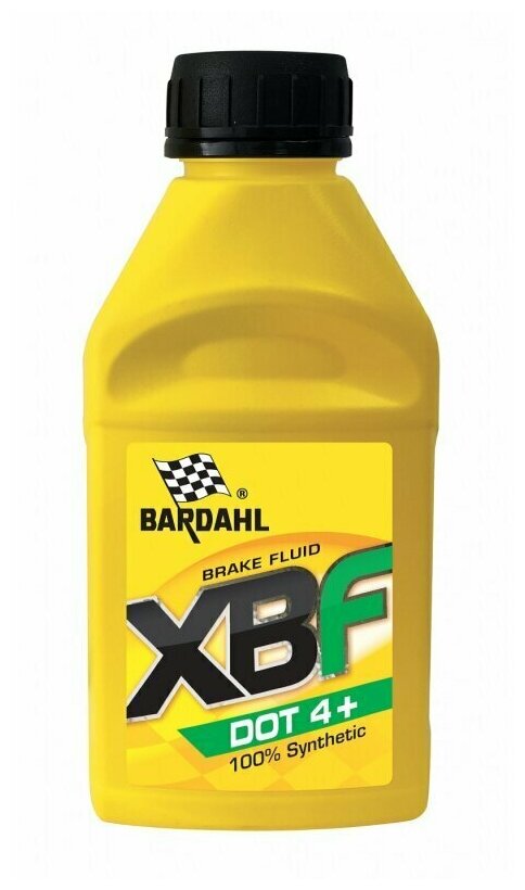 Жидкость тормозная Bardahl Brake Fluid XBF DOT 4+ Class 6 450мл арт. 5912