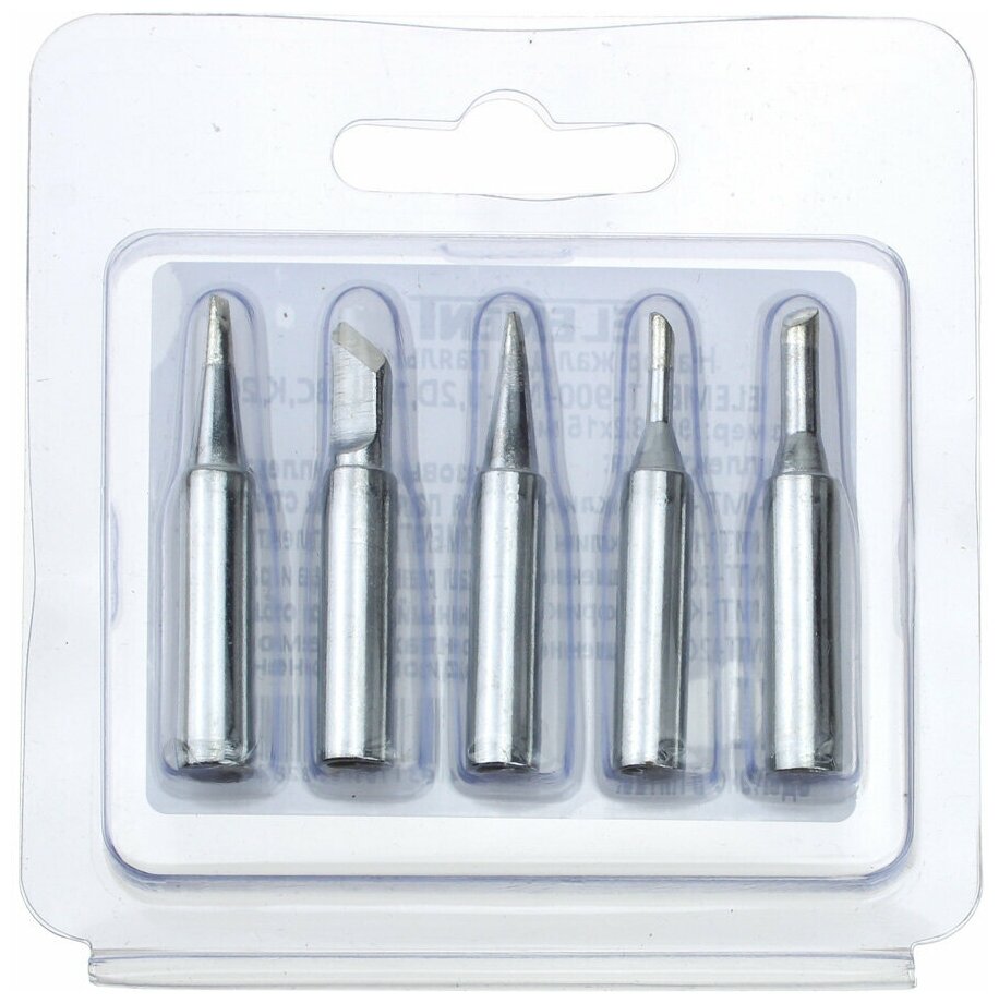 Сплавы Для Пайки Набор жал для паяльника ELEMENT-900-MT-1,2D,1.6D,3C, K,2C