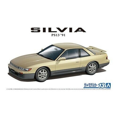 Aoshima Nissan Silvia K's PS13 Dia-Package '91, 1/24 Сборная модель сборная модель aoshima 99s silvia s15 spec r 99 1 24