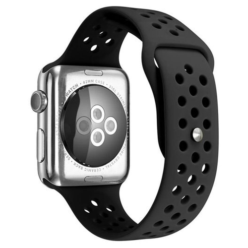 Ремешок для Apple Watch 38mm силиконовый Sport band