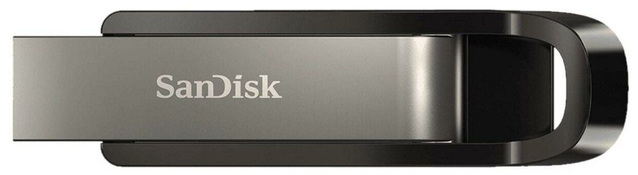 Флешка USB SANDISK Extreme Go 128ГБ, USB3.1, черный [sdcz810-128g-g46] - фото №2