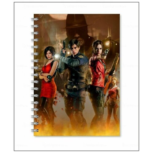 Тетрадь Resident Evil № 4 обитель зла 4 жизнь после смерти dvd