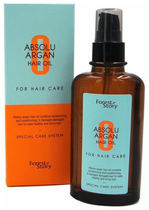 Forest Story Аргановое масло для волос, Absolu Argan Hair Oil 100 мл.