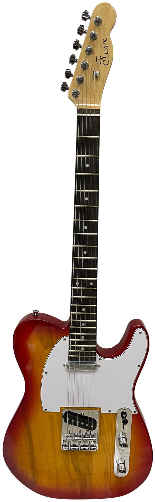 Электрогитара "Telecaster" (S-S) Cherry Sunburst Foix