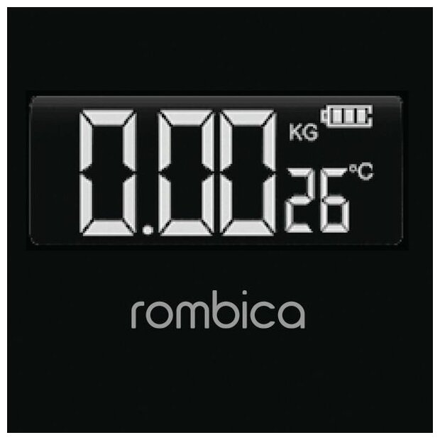 Весы напольные Rombica Scale Fit (SCL-0003). Цвет: Черный