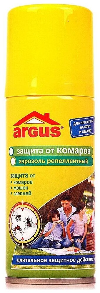 Защита от комаров ARGUS 100мл АR-338 . - фотография № 2