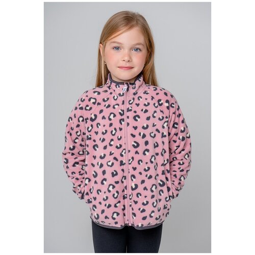 фото Флисовая куртка crockid фл 34011/н/52 гр розовый 116