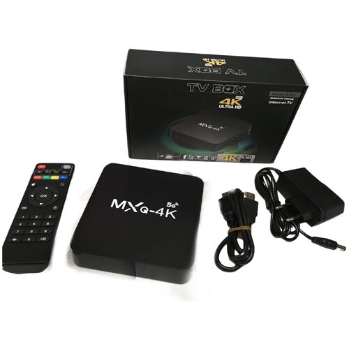 Андройд приставка для тв Смарт ТВ-приставка tv box MXQ-4K 2.4G 2/16 Гб