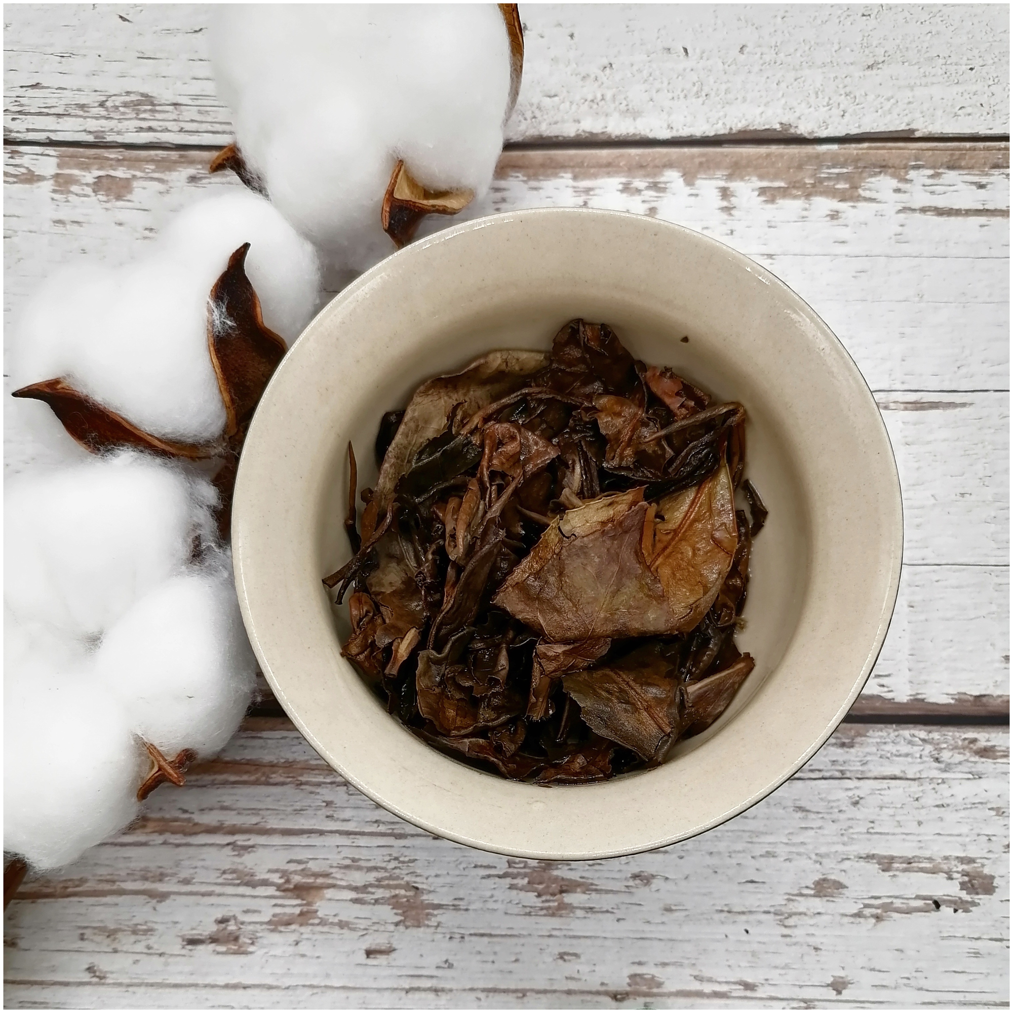 Белый чай Шоу Мэй 2015г 50гр / рассыпной листовой чай / Китайский чай - фотография № 7