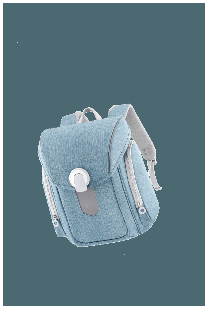 Рюкзак (школьная сумка) NINETYGO smart school bag голубой - фото №6
