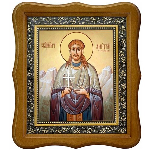 димитрий кедроливанский священномученик пресвитер икона на холсте Димитрий Неровецкий священномученик, пресвитер. Икона на холсте.